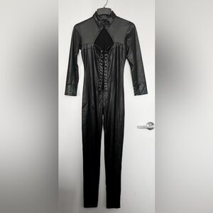 Lace-Up Jumpsuit